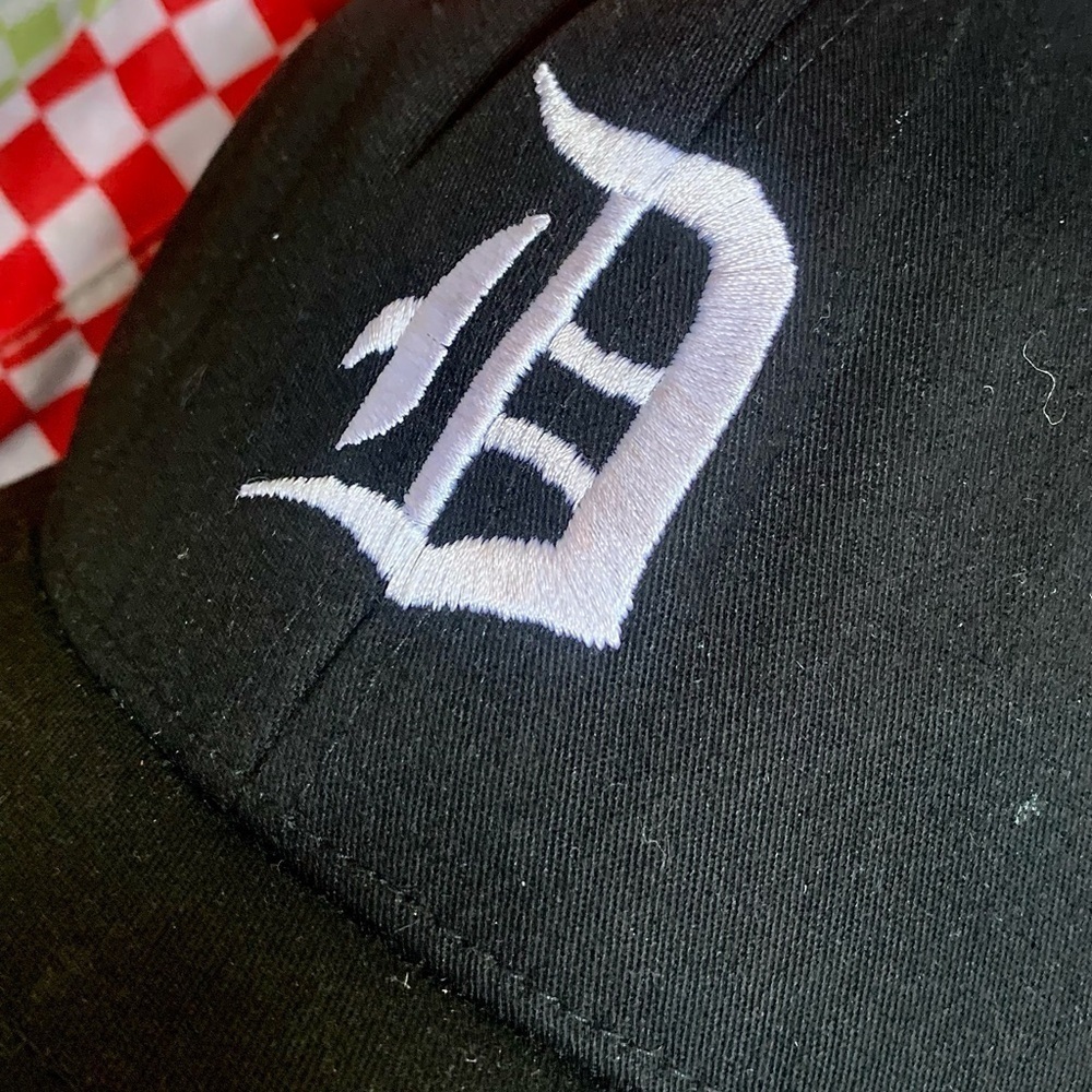 Detroit Tigers MLB Black Baseball Cap